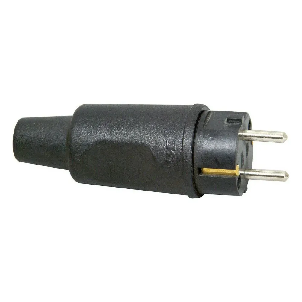Щепсел щифт Kopp kopp Черен 230 V