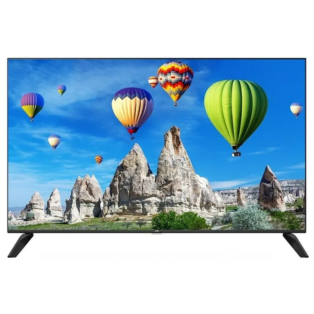 Lin, Смарт телевизор 55" Смарт телевизор 4K Ultra HD LED LED – Wi-Fi, Смарт телевизор 55" Smart TV, Смарт телевизор 55" черен
