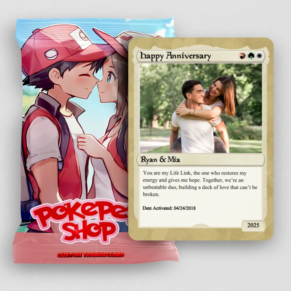 Love Gathering Anniversary Card - Photo