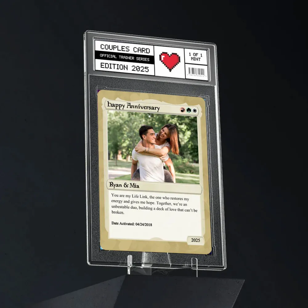 Love Gathering Anniversary Card - Photo