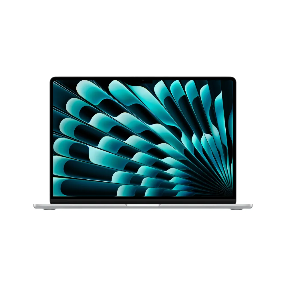 15-инчов MacBook Air:Apple M5 чип с 10-ядрен CPU и 10-ядрен GPU, 2TB SSD, 16GB RAM, International English - Silver CTO