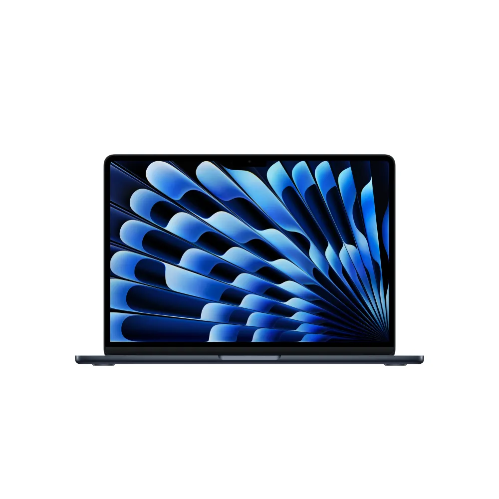 13-инчов MacBook Air:Apple M5 чип с 10-ядрен CPU и 10-ядрен GPU, 512GB SSD, 32GB RAM, International English - Midnight CTO