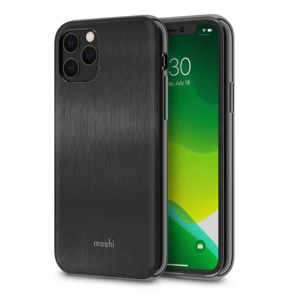 Moshi iGlaze iPhone 11 Pro (SnapTo) - Armour Black