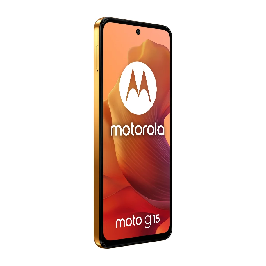 Смартфон MOTOROLA MOTO G15 ORANGE 512GB - НОВ 24 месеца гаранция