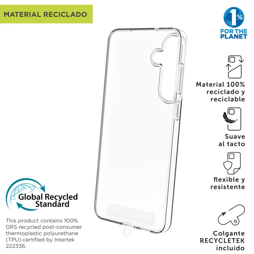 Калъф за мобилен телефон Muvit Change Galaxy S25 FE Прозрачен