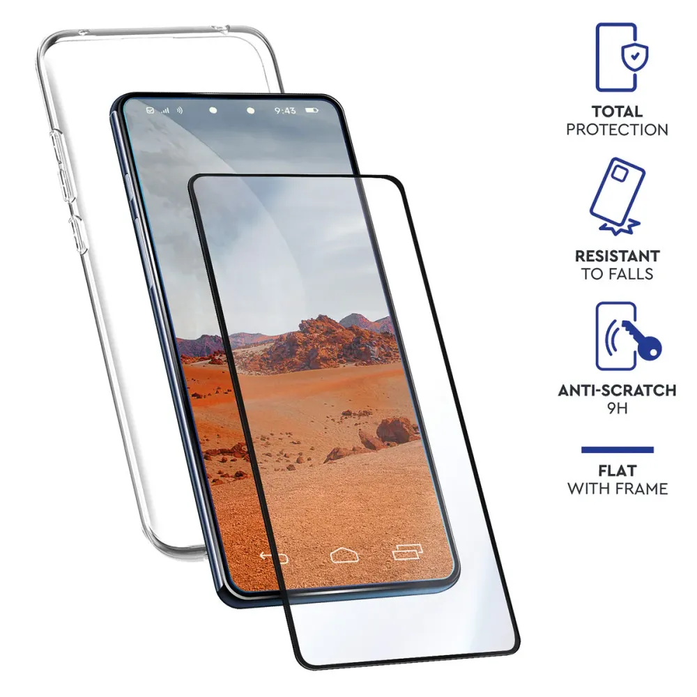 Калъф за мобилен телефон Myway Redmi 10C Черен