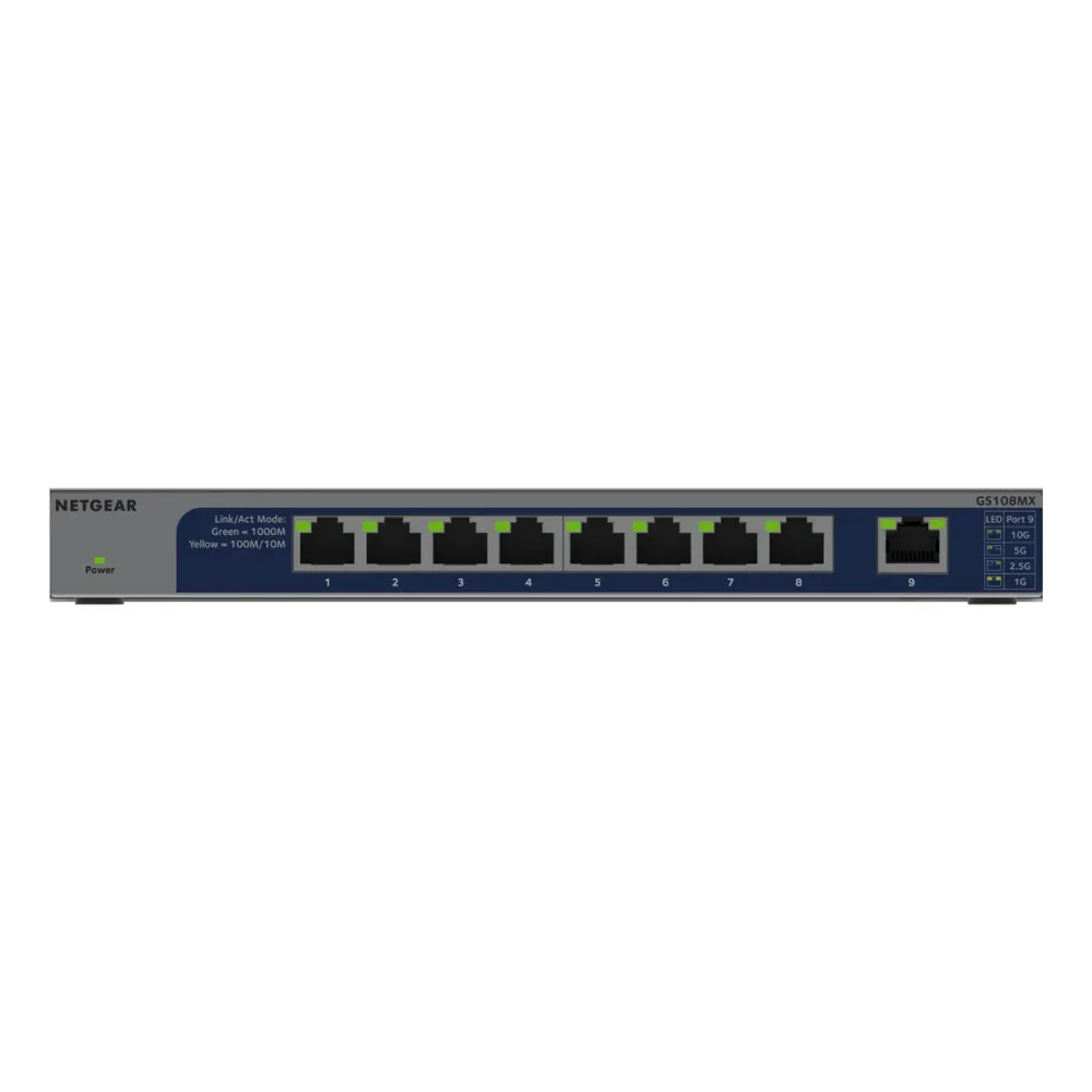 Суич Netgear GS108MX-100EUS