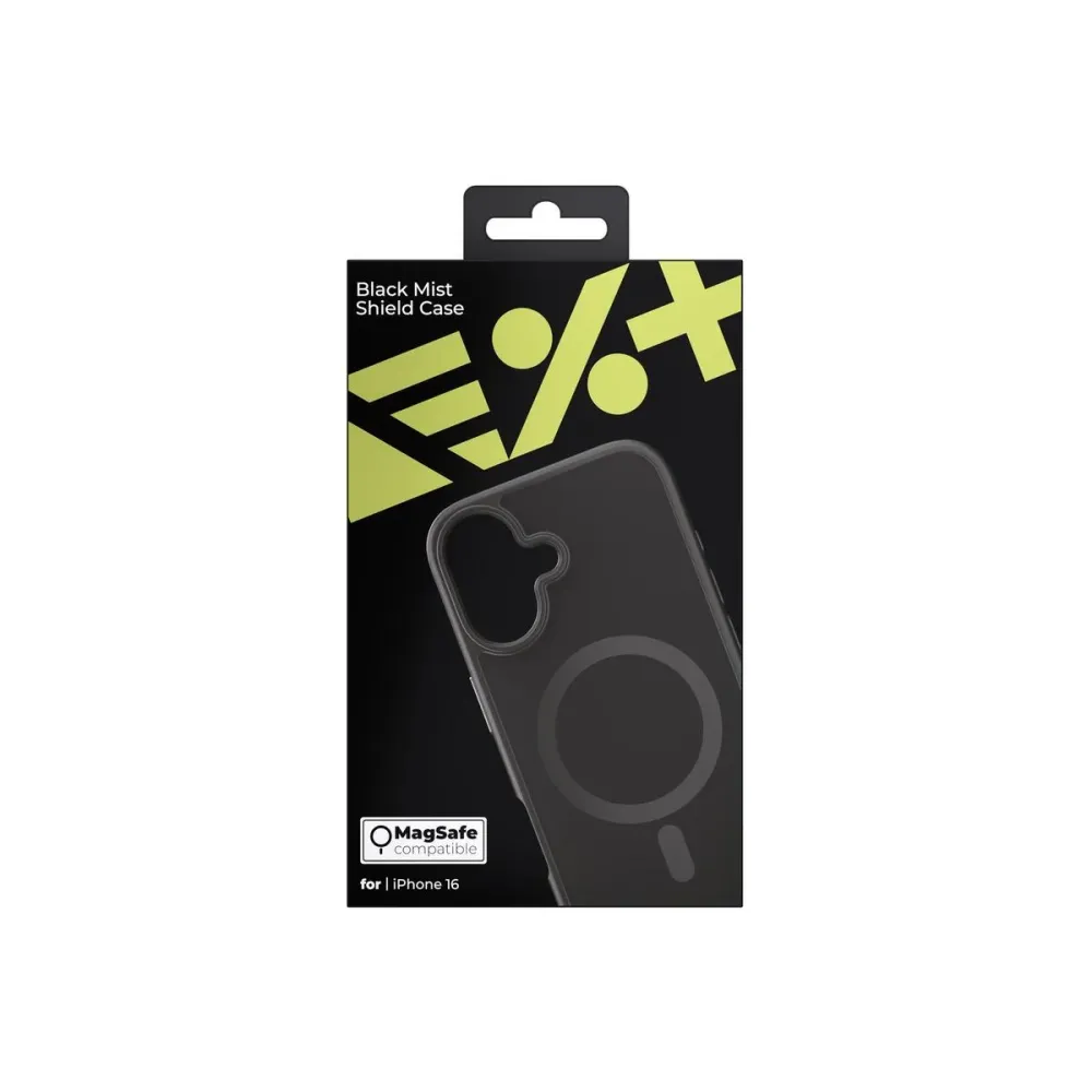 NEXT ONE BLACK MIST SHIELD CASE iPhone 16 |MAGSAFE COMPATIBLE