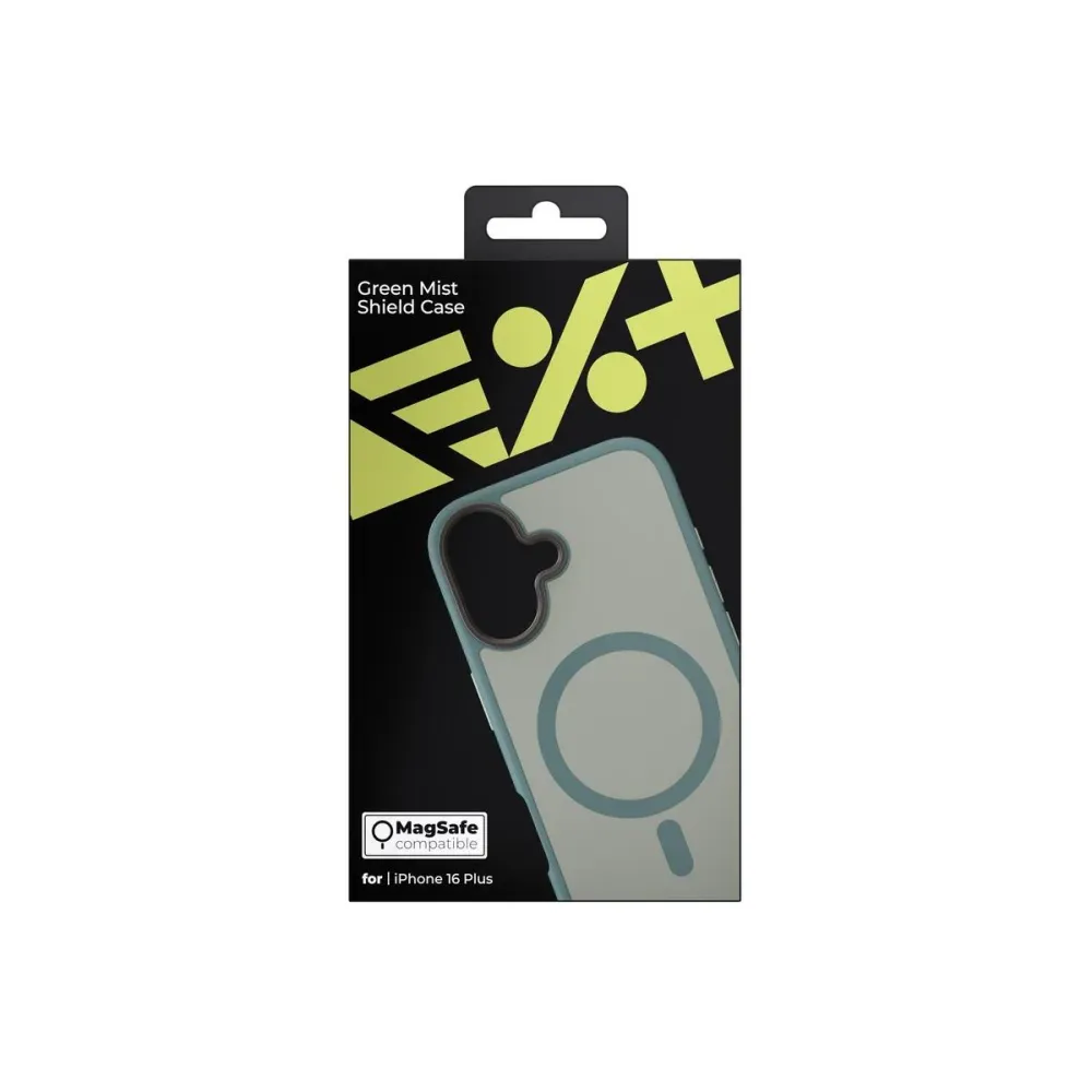 NEXT ONE GREEN MIST SHIELD CASE iPhone 16 PLUS | MAGSAFE COMPATIBLE