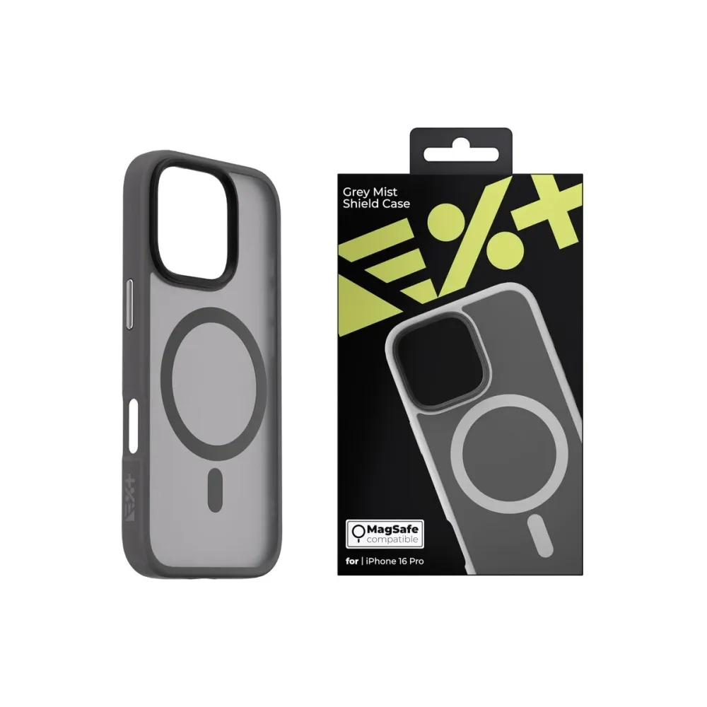 NEXT ONE GREY MIST SHIELD CASE iPhone 16 PRO | MAGSAFE COMPATIBLE