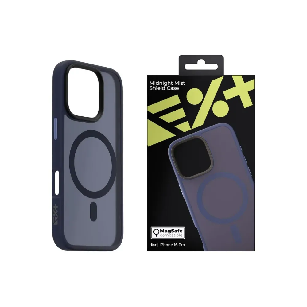 NEXT ONE MIDNIGHT MIST SHIELD CASE iPhone 16 PRO | MAGSAFE COMPATIBLE