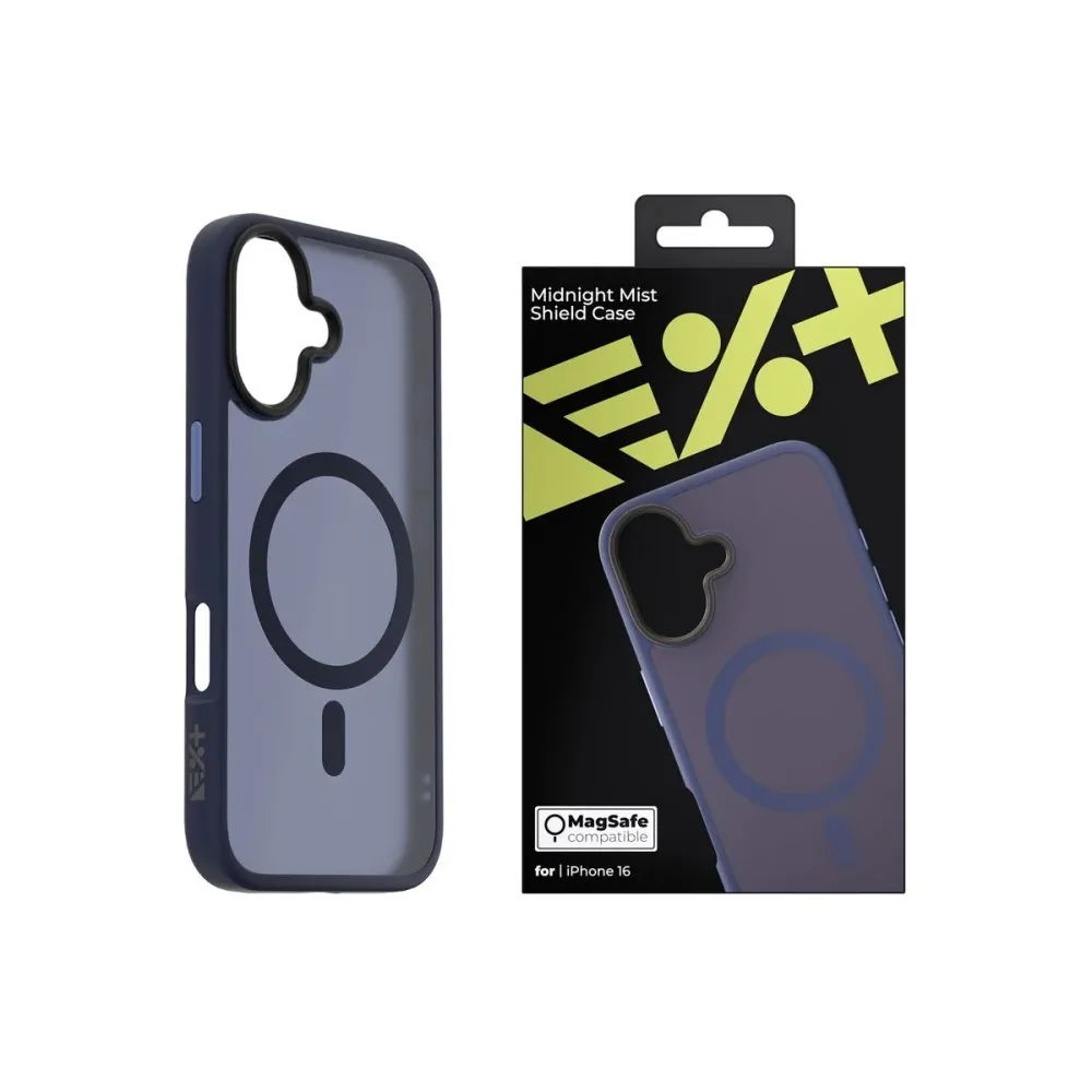 NEXT ONE MIDNIGHT MIST SHIELD CASE iPhone 16 | MAGSAFE COMPATIBLE