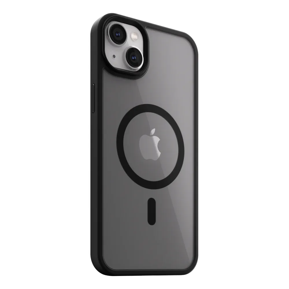 NEXT ONE mist shield case MagSafe compatible iPhone 15 | Black