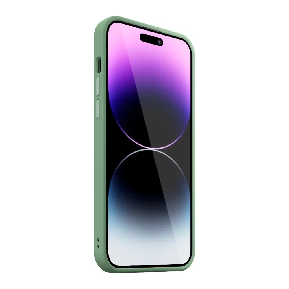 Кейс от NEXT ONE - модел MIST SHIELD за iPhone 14 Pro Max с MagSafe зелен