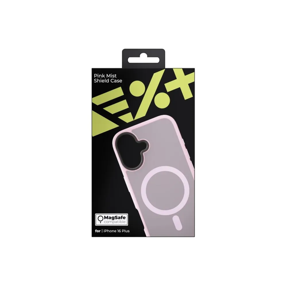 NEXT ONE PINK MIST SHIELD CASE iPhone 16 PLUS | MAGSAFE COMPATIBLE