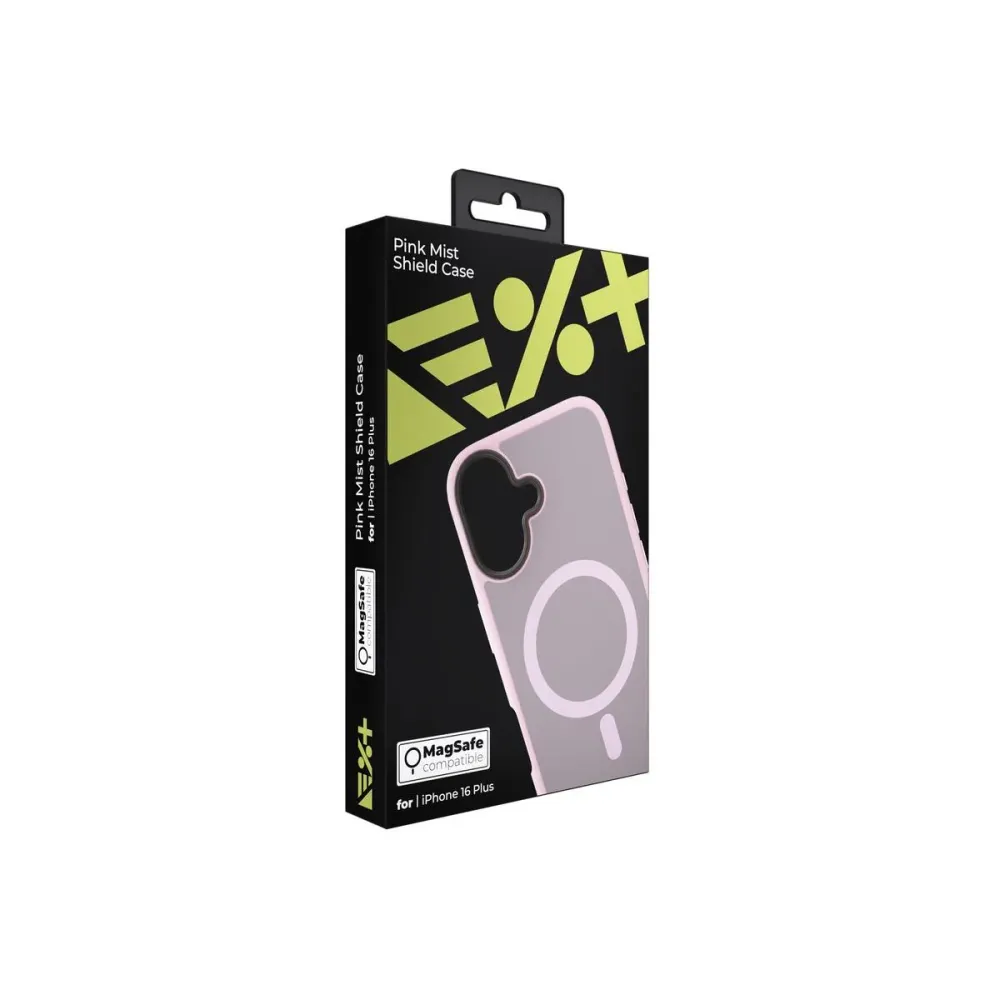 NEXT ONE PINK MIST SHIELD CASE iPhone 16 PLUS | MAGSAFE COMPATIBLE