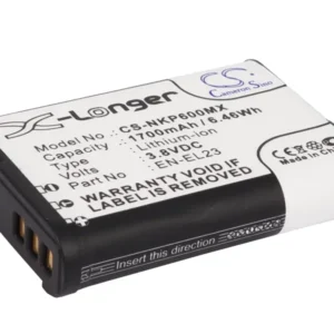 Батерия за апарат NIKON EN-E23 Coolpix P600; P900 LiIon 3,8V 1700mAh Cameron Sino