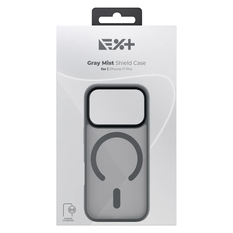 NOA Grey Mist Shield Case iPhone 17 Pro | MagSafe Compatible