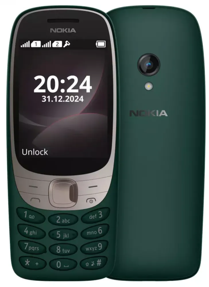Мобилен телефон Nokia 6310 Dual Sim 2024 Green