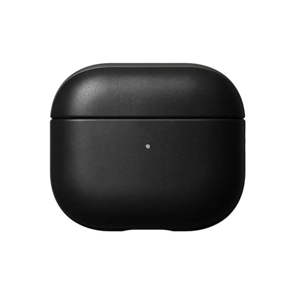 Nomad Leather case, black - AirPods 3