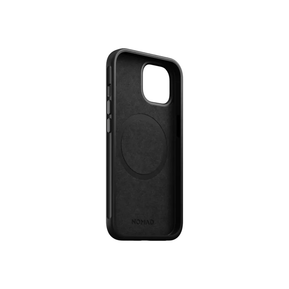 Nomad Modern Leather Case, brown - iPhone 15 Pro