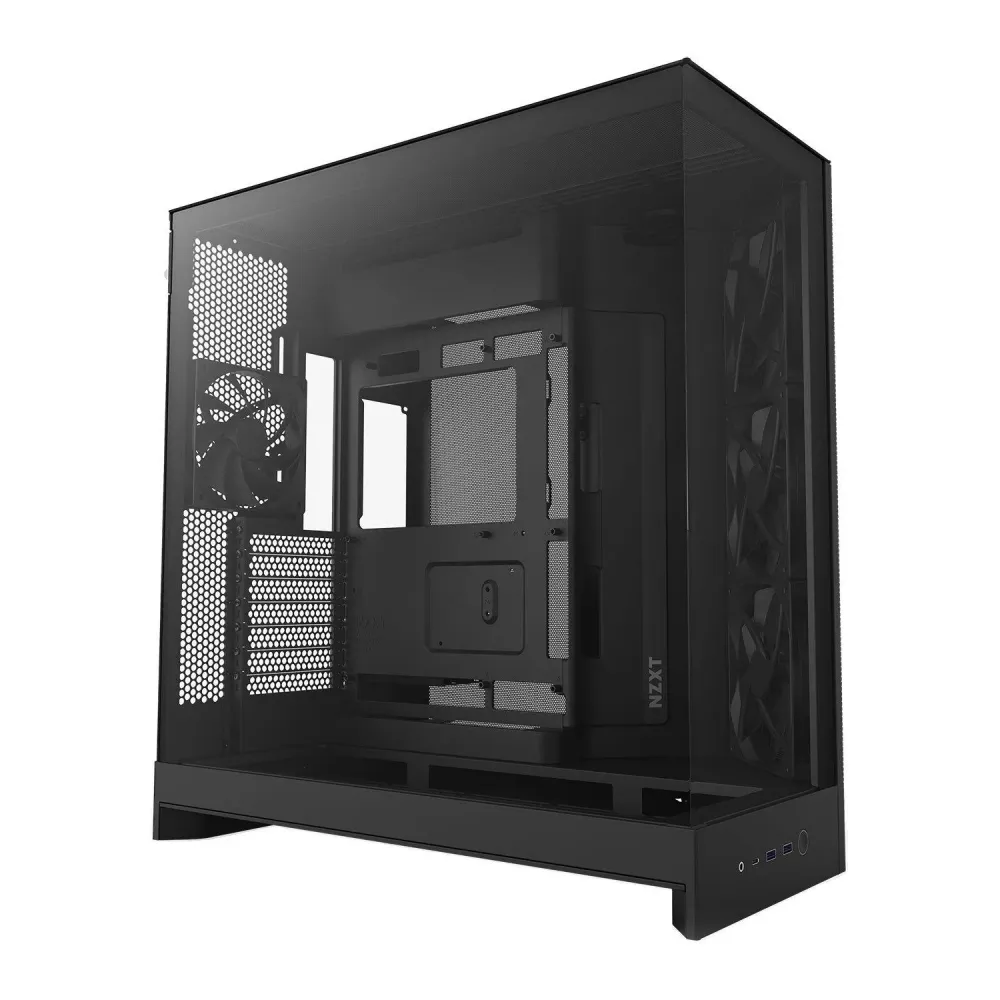Кутия NZXT H9 Flow Dual-Chamber - Matte Black