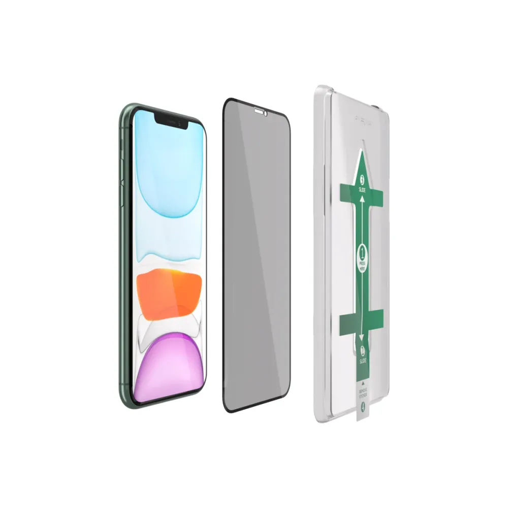 3D Privacy протектор за iPhone 11 и XR от Next One