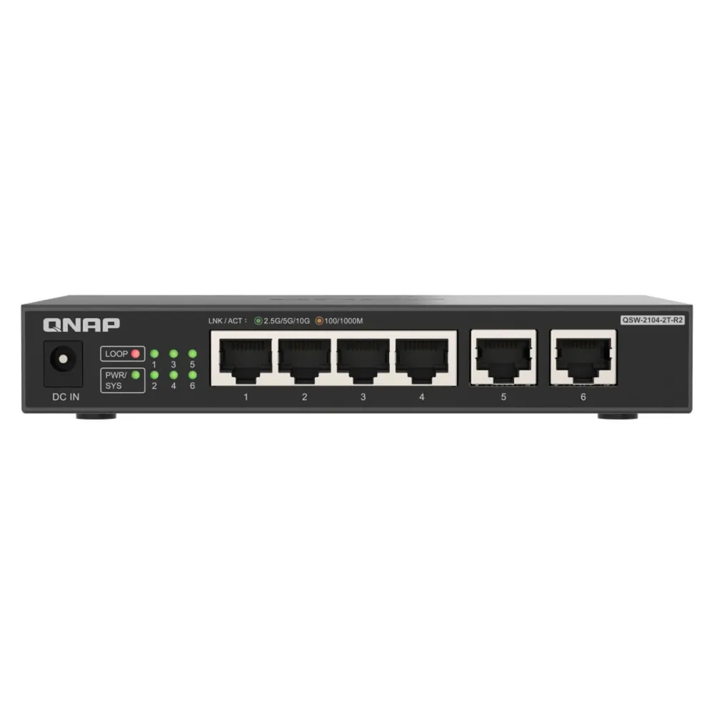 Суич Qnap QSW-2104-2T-R2