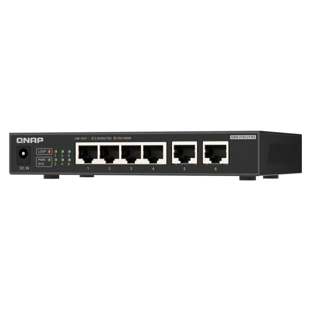 Суич Qnap QSW-2104-2T-R2