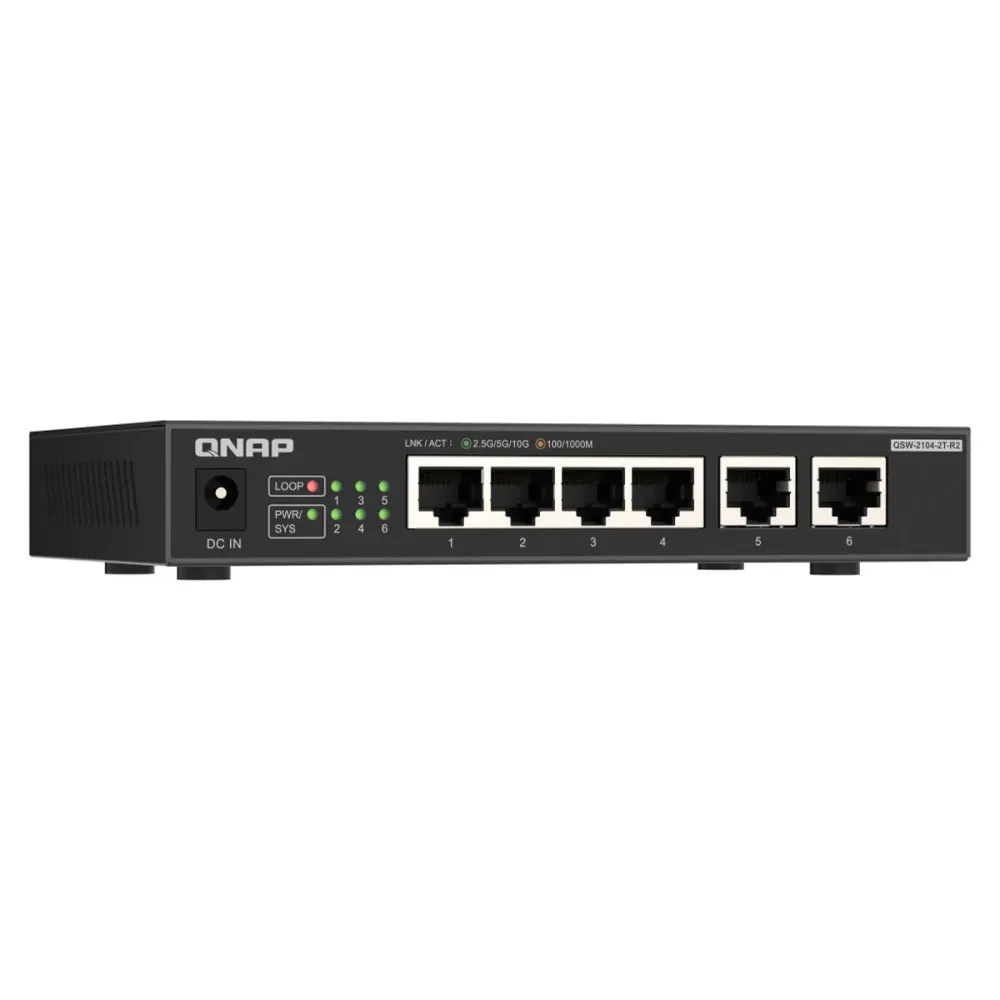 Суич Qnap QSW-2104-2T-R2
