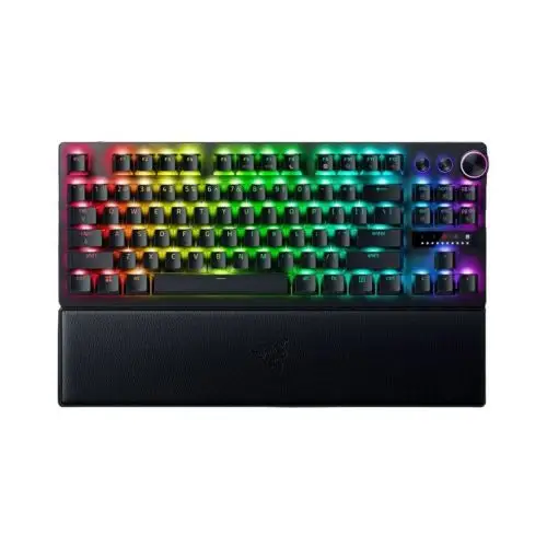 Гейминг клавиатура Razer Huntsman V3 Pro, Tenkeyless, RGB, черна