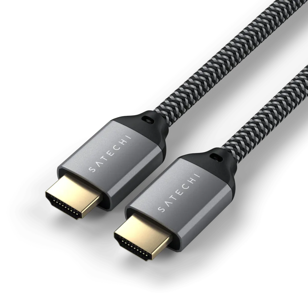 Satechi 8K Ultra HD High Speed HDMI Braided cable 2m - Black