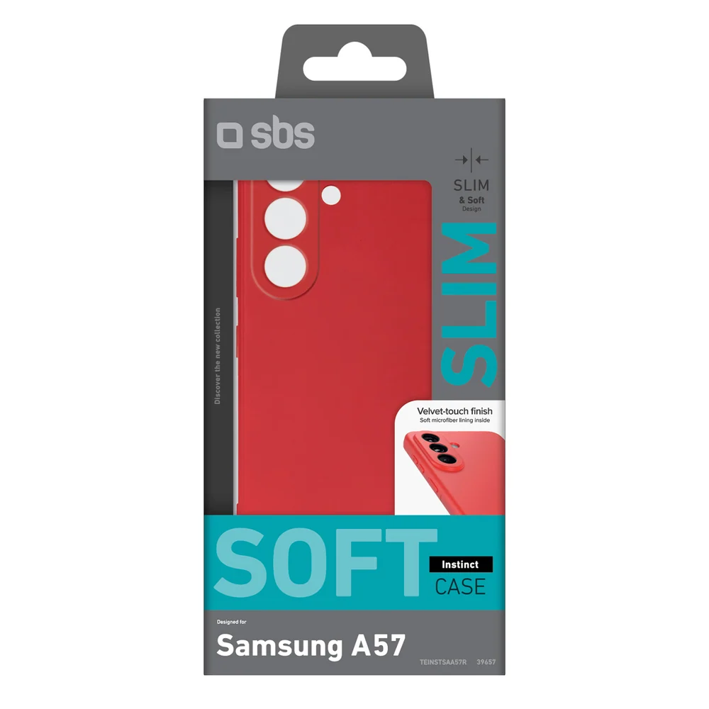Калъф SBS Instinct за Samsung Galaxy A57 - червен