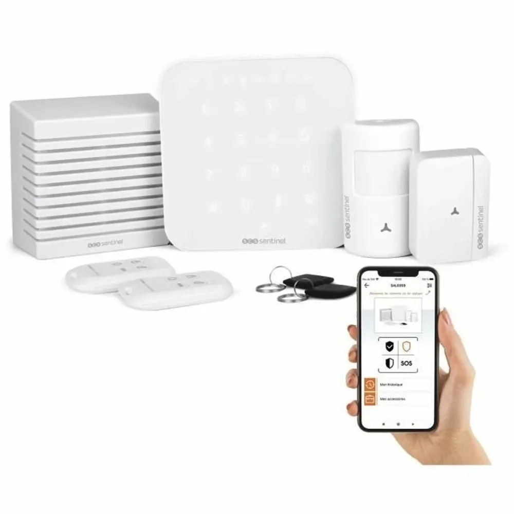 Алармена система SCS SENTINEL KitAlarm Wi-Fi 4G 8 Части