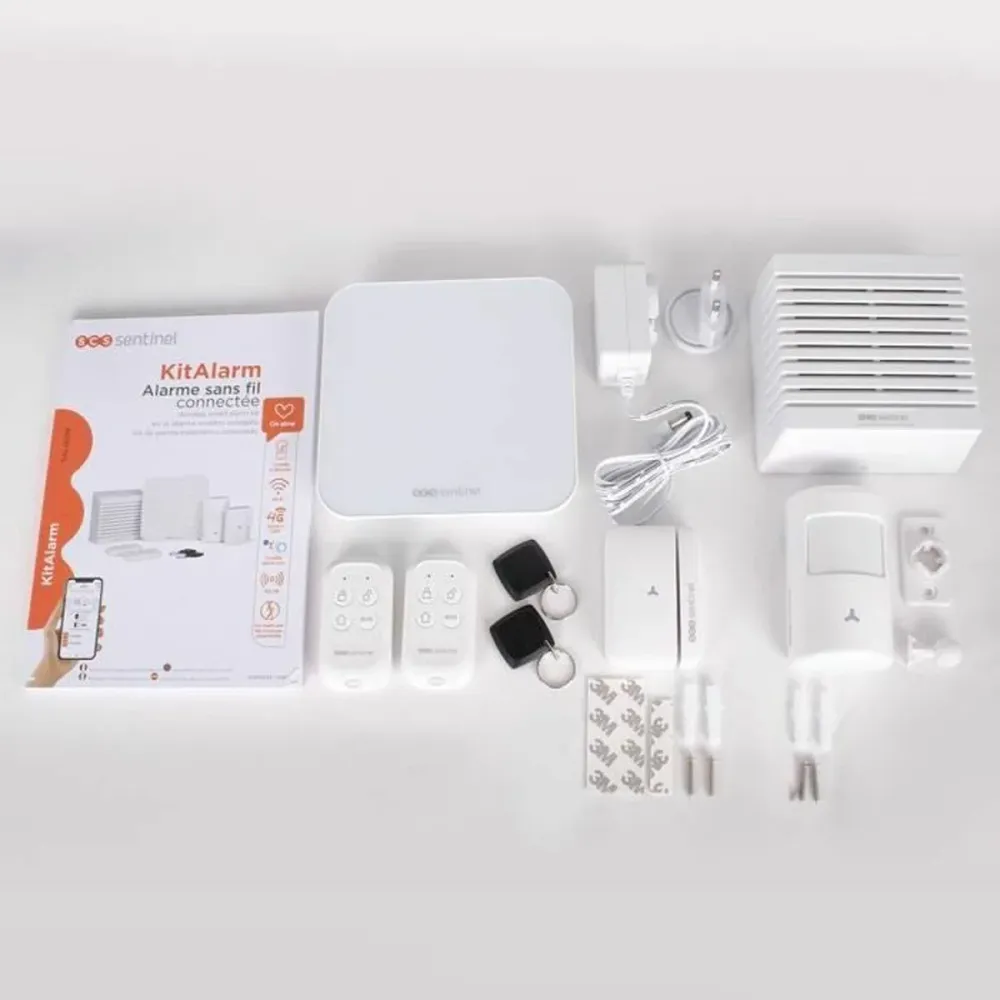 Алармена система SCS SENTINEL KitAlarm Wi-Fi 4G 8 Части