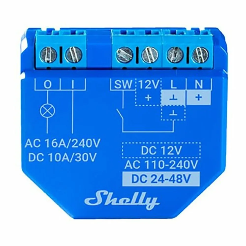 Смарт щепсел Shelly PLUS 1 100 - 240 V 16