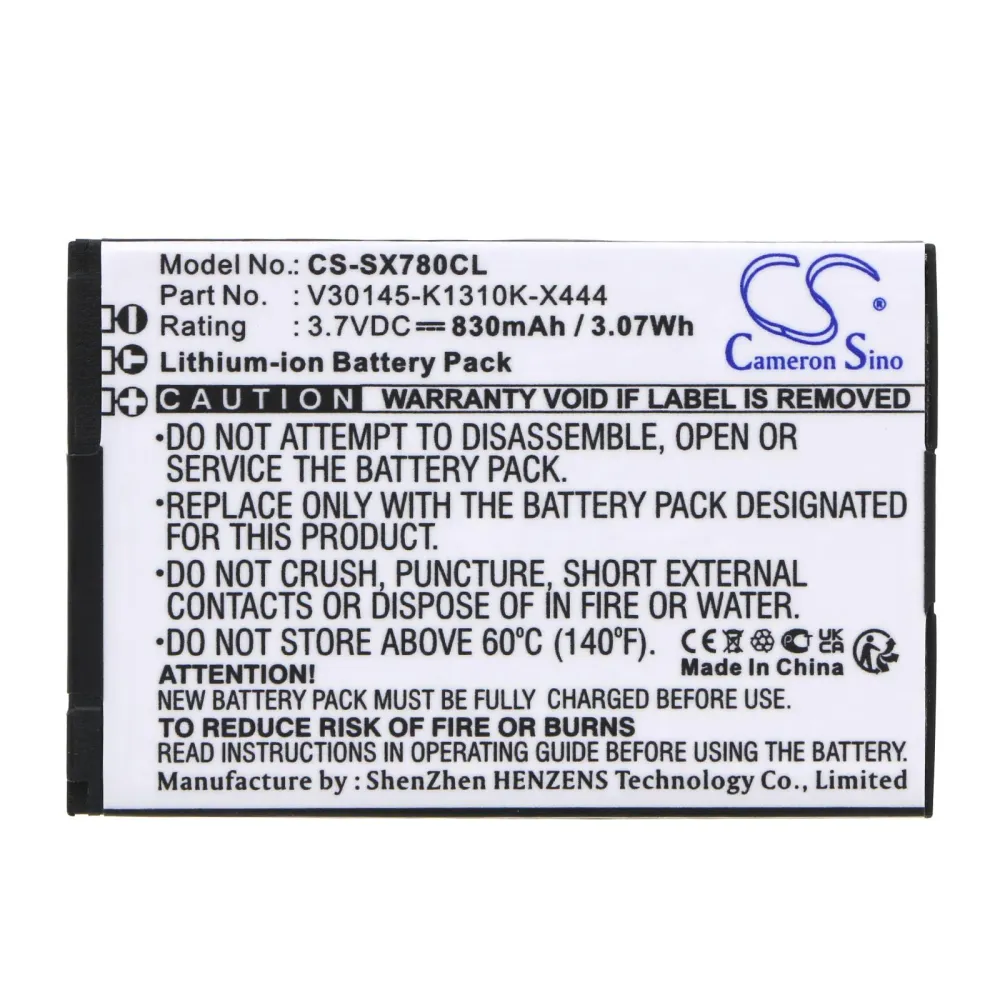 Батерия за телефон Siemens Gigaset SL780 3,7V 830mAh LiIon CAMERON SINO