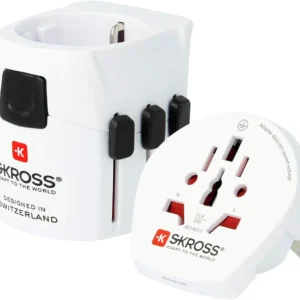 Адаптер SKROSS PRO Light 1.103165, World, Бял