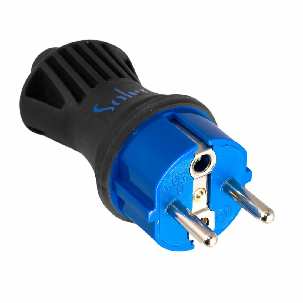 Щепсел щифт Solera 5706ck Син Черен 250 V 16 Биполярно