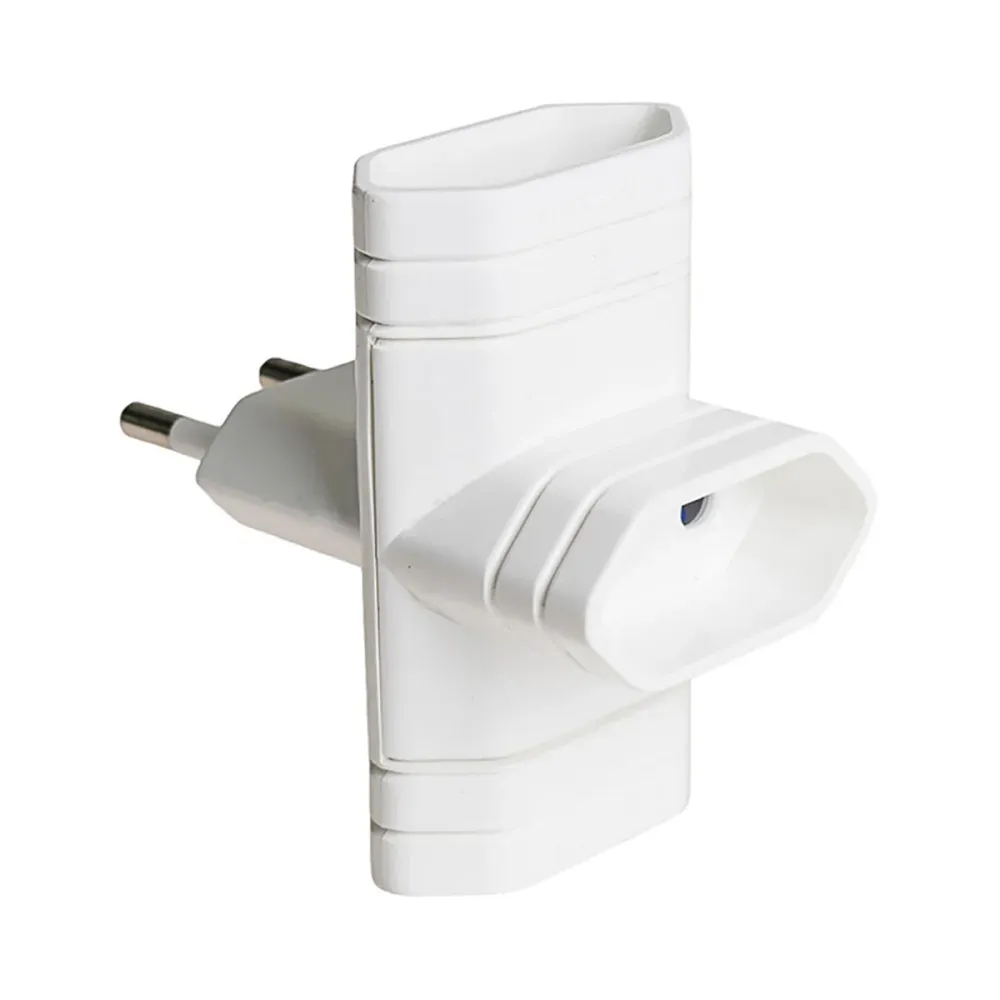 Щепсел крадец Solera 6009 Троен 250 V Бял 10 2300 W
