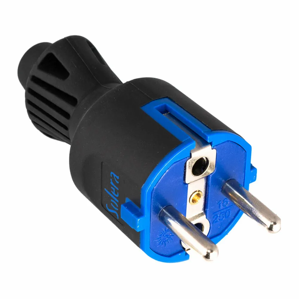 Щепсел щифт Solera 706ck Син Черен 250 V 16