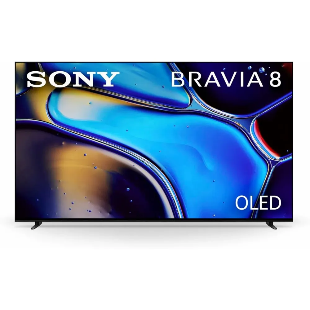 Sony, Смарт телевизор 77" Wi-Fi K77XR80 4K Ultra HD OLED, черен