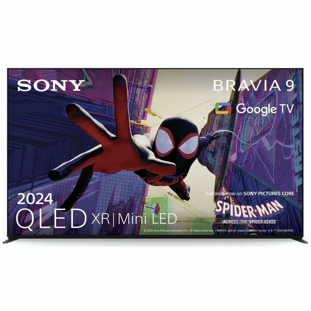 Sony, Смарт телевизор 75", Wi‑Fi, 4K UHD QLED, 31206581111, черен