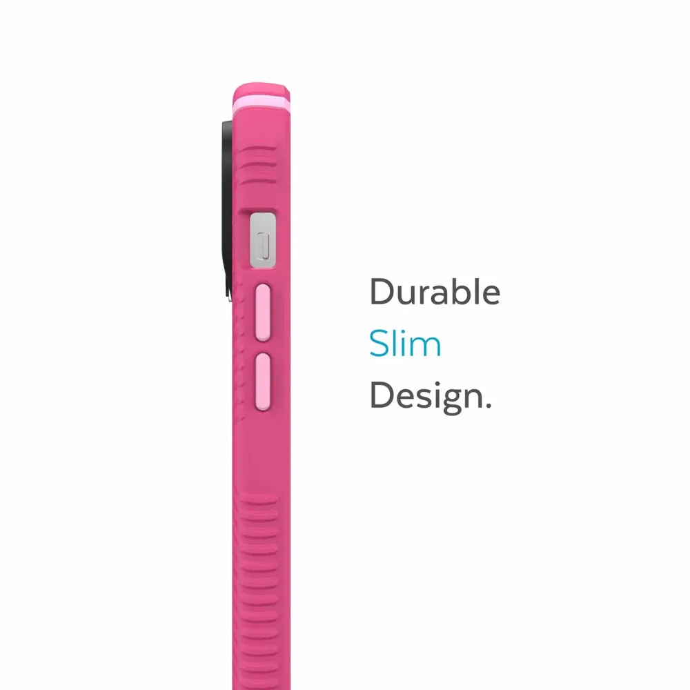 Speck iPhone 14 PRO Presidio 2 GRIP PINK + MagSafe