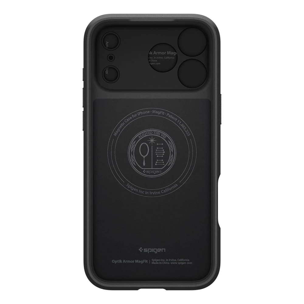 Калъф Spigen Optik Armor MagSafe за iPhone 17 Pro - черен