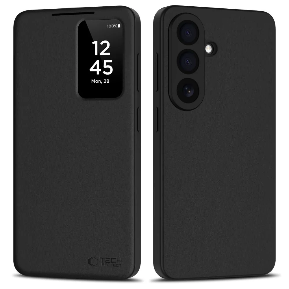Tech-Protect Smart Portfast Case за Samsung Galaxy S26 - черен
