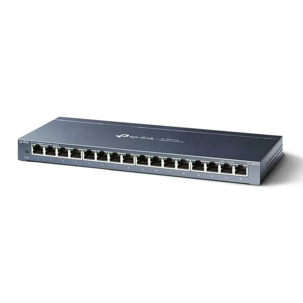 Суич TP-Link TL-SG2016P Gigabit Ethernet 32 Gbps
