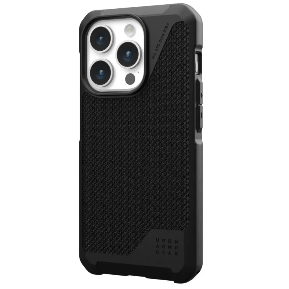 UAG Metropolis LT MagSafe, kevlar black - iPhone 15 Pro Max