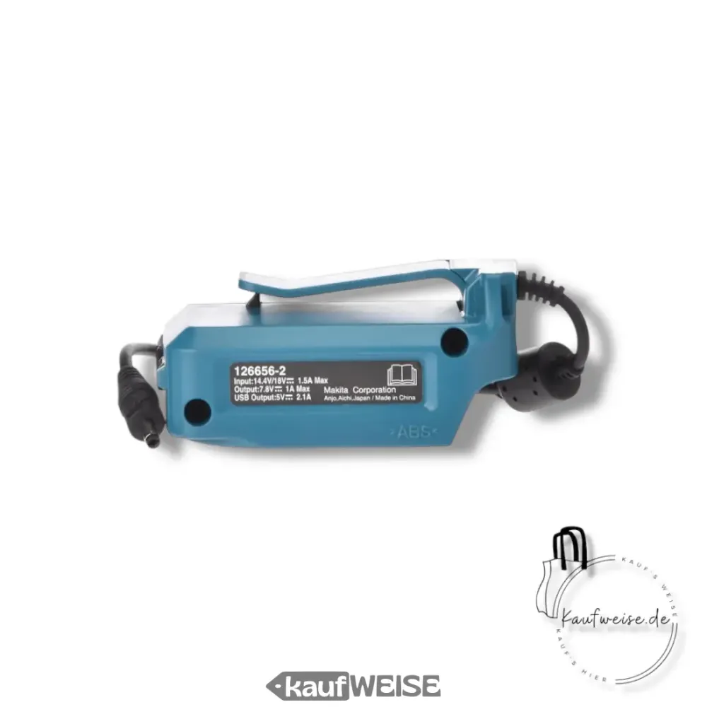 USB адаптер Makita LXT (14.4V/18V) – батерия като външна батерия | 2x 2.1A порт за зареждане | ADP05