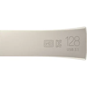 USB памет Samsung BAR Plus, 128GB, USB-, Сребриста